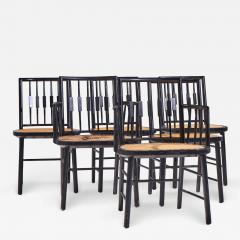 Michael Taylor Michael Taylor for Baker Mid Century Dining Chairs Set of 6 - 4497309