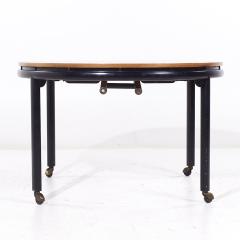 Michael Taylor Michael Taylor for Baker Mid Century Expanding Dining Table with 2 Leaves - 3864342
