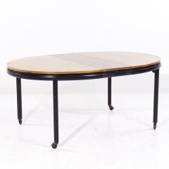 Michael Taylor Michael Taylor for Baker Mid Century Expanding Dining Table with 2 Leaves - 3864345