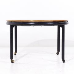 Michael Taylor Michael Taylor for Baker Mid Century Expanding Dining Table with 2 Leaves - 3864422