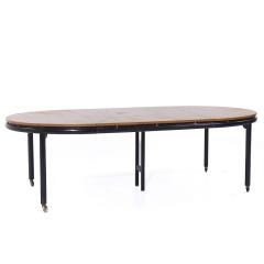 Michael Taylor Michael Taylor for Baker Mid Century Expanding Dining Table with 3 Leaves - 3968358