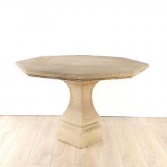 Michael Taylor Octagonal Cast Stone Table - 3700390