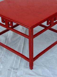 Michael Taylor Pair Michael Taylor Cinnabar Side Tables Baker Far East Collection C 1960 - 874523