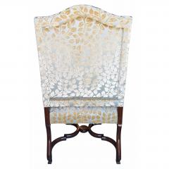 Michael Taylor Pair of Michael Taylor Scalamandre Cut Velvet Upholstered Armchairs - 4762630