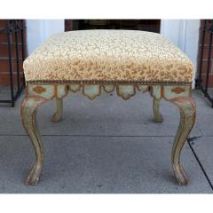 Michael Taylor Panache for Michael Taylor Cut Velvet Upholstered Bench Ottoman - 4481489