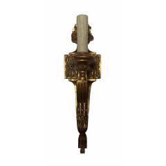 Michael Taylor Regency Style Panache for Michael Taylor Giltwood Single Light Wall Sconce - 4564873