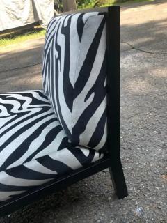 Michael Taylor Stunning Pair Michael Taylor Baker Slipper Chairs Mid Century Modern - 3269348
