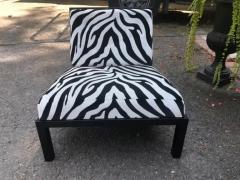 Michael Taylor Stunning Pair Michael Taylor Baker Slipper Chairs Mid Century Modern - 3269352