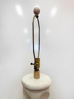 Michael Taylor Vintage Spiral Plaster Floor Lamps Michael Taylor Style 1980s Pair - 4416391