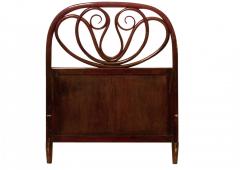 Michael Thonet Michael Thonet Mahogany Bentwood Double Scroll Twin Bed - 4272253