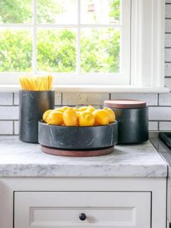 Michael Verheyden FRUIT BOWL IN NERO MARQUINA MARBLE - 3647143