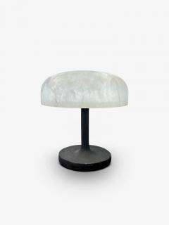 Michael Verheyden KUPOLI TABLE DESK LAMP IN ALABASTER WITH CASTED PATINATED BRASS BASE - 3065579