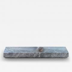 Michael Verheyden LONG TRAY IN GRIGIO ANTICO MARBLE - 3648581