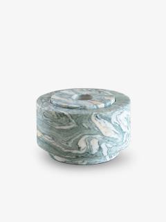 Michael Verheyden MARBLE BOWL IN VERDE CIPOLLINO MARBLE - 3647463