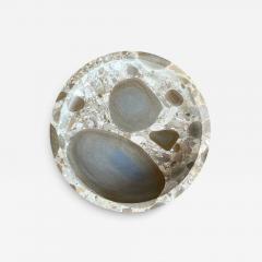 Michael Verheyden SEGMENT 50 PLATE IN BRECCIA ADRIANA MARBLE - 3066762