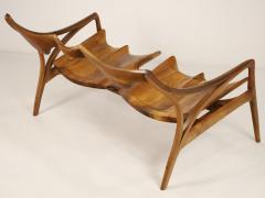 Michael Wilson Extraordinary Museum Quality Settee by Well Know Artist Michael Wilson - 2026253