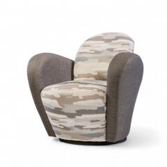 Michael Wolk Michael Wolk for Weiman Miami Swivel Chairs Pair - 4414084