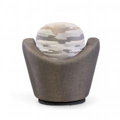 Michael Wolk Michael Wolk for Weiman Miami Swivel Chairs Pair - 4414086