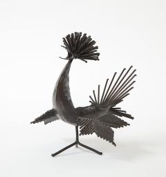 Michel Anasse Le Coq Sculpture in Soldering Iron by Michel Anasse France 1965 - 1936758