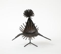 Michel Anasse Le Coq Sculpture in Soldering Iron by Michel Anasse France 1965 - 1936764