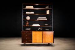 Michel Arnault Bookshelf in Hardwood Metal by Michel Arnault for Mobilia Contempor nea - 4524885