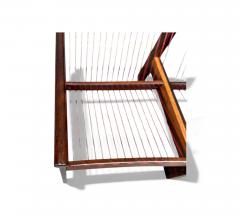 Michel Arnoult Brazilian Modern Ouro Preto Loveseat in Imbuia Michel Arnoult 1960s - 4399940