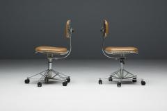 Michel Cadestin Georges Laurent Beaubourg Office Chair by Michel Cadestin Georges Laurent France 1970s - 4298874