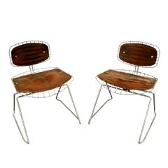 Michel Cadestin Georges Laurent Michel Cadestin Georges Laurent Set of 4 Beaubourg Dining Chairs 1976 - 329994