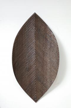 Michel Choqueux Leaf Sculpted Wall Hanging France c 1950 - 4144958
