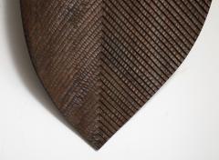 Michel Choqueux Leaf Sculpted Wall Hanging France c 1950 - 4144965