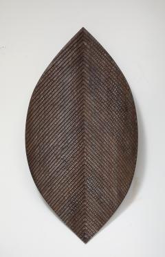Michel Choqueux Leaf Sculpted Wall Hanging France c 1950 - 4144967