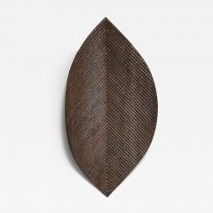 Michel Choqueux Leaf Sculpted Wall Hanging France c 1950 - 4151710
