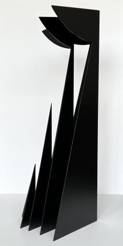 Michel Degand Monumental Abstract 4 Piece Steel Sculpture by Michel Degand - 2942679