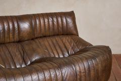 Michel Ducaroy Michel Ducaroy Leather Settee - 4607282