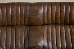Michel Ducaroy Michel Ducaroy Leather Settee - 4607295