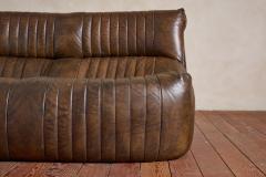 Michel Ducaroy Michel Ducaroy Leather Settee - 4607336