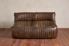 Michel Ducaroy Michel Ducaroy Leather Settee - 4607337