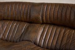 Michel Ducaroy Michel Ducaroy Leather Settee - 4607342