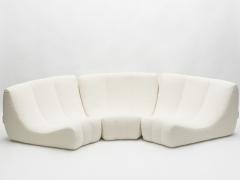 Michel Ducaroy Rare Mid Century Circle Sofa by Michel Ducaroy model Gilda 1972 - 997174