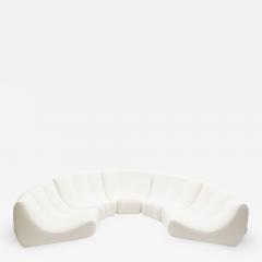 Michel Ducaroy Rare Mid Century Circle Sofa by Michel Ducaroy model Gilda 1972 - 998509