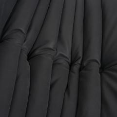 Michel Ducaroy Restored Ligne Roset Togo 5 Piece Sectional Set in Monolith Black Leather - 4534158