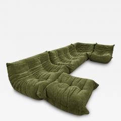 Michel Ducaroy Set of 5 Togo Modular Sofa by Michel Ducaroy for Ligne Roset 1970s - 4819682