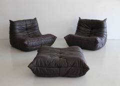Michel Ducaroy Togo Lounge Chairs and Ottoman by Michel Ducaroy - 630732