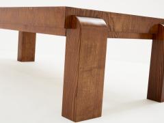 Michel Dufet Michel Dufet modernist ashwood coffee table 1930 - 3431153