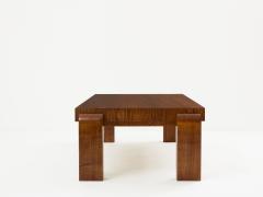 Michel Dufet Michel Dufet modernist ashwood coffee table 1930 - 3431155