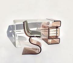 Michel Dumas Acrylic Desk by Michel Dumas - 3038596