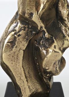 Michel Jaubert Pair of Michel Jaubert French Cast Bronze Sculptural Table Lamps - 508539