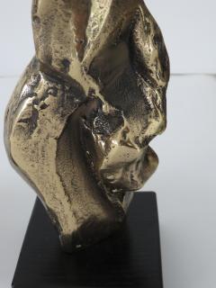 Michel Jaubert Pair of Michel Jaubert French Cast Bronze Sculptural Table Lamps - 508543