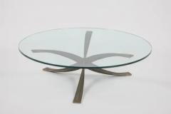 Michel Mangematin Michel Mangematin coffee cocktail table France c1960 - 3726348