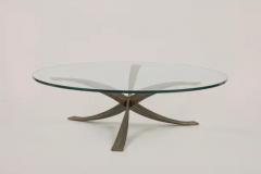 Michel Mangematin Michel Mangematin coffee cocktail table France c1960 - 3726349